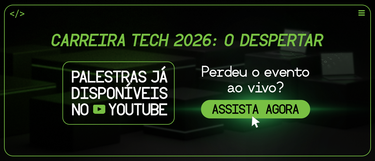 Carreira Tech – Palestras Disponíveis